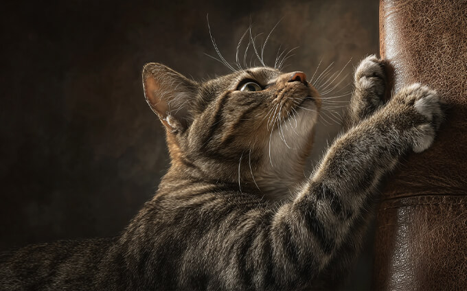How do I stop my cat from scratching furniture?